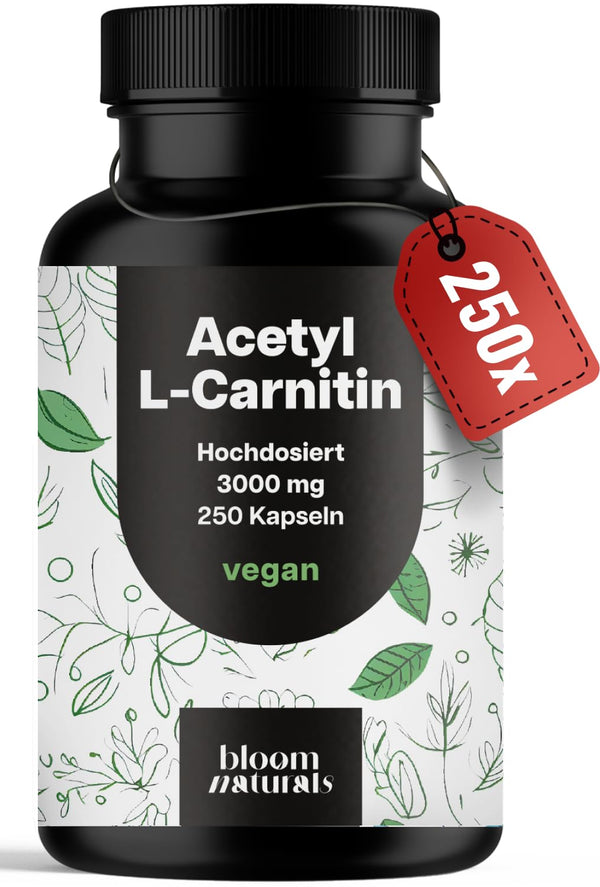 Vegan Acetyl L-Carnitine 3000mg - 250