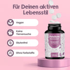 Bioaktive Folsäure 400µg - 400 Tabletten, vegan & hochdosiert