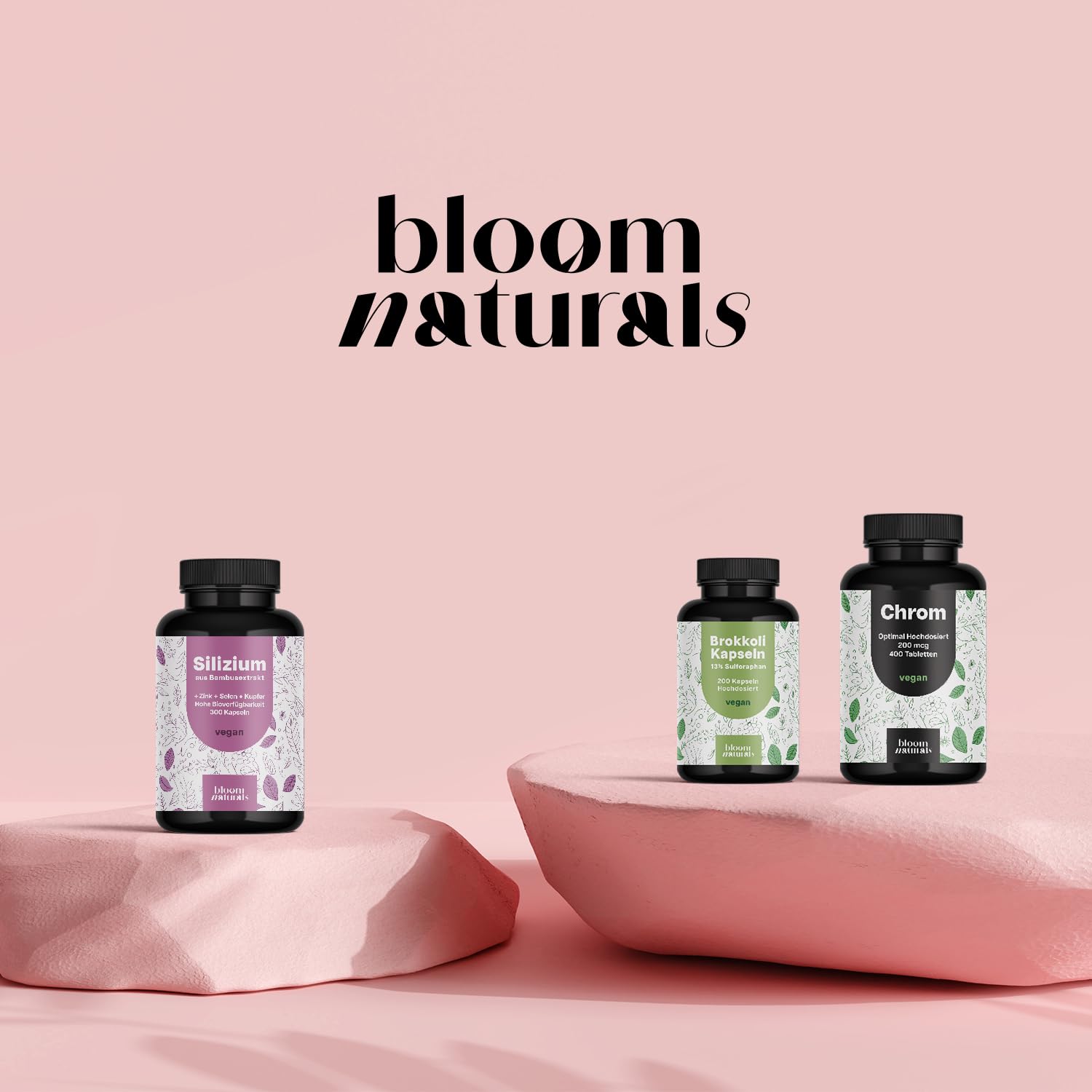 Silizium Komplex 500mg - 300 Kapseln für Haarvitamine