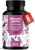 400 Mönchspfeffer Tabletten 20mg - Vegan Frauen Balance
