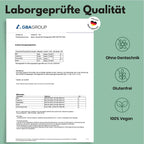 Bio Ashwagandha Kapseln 365 - Hochdosiert & Vegan