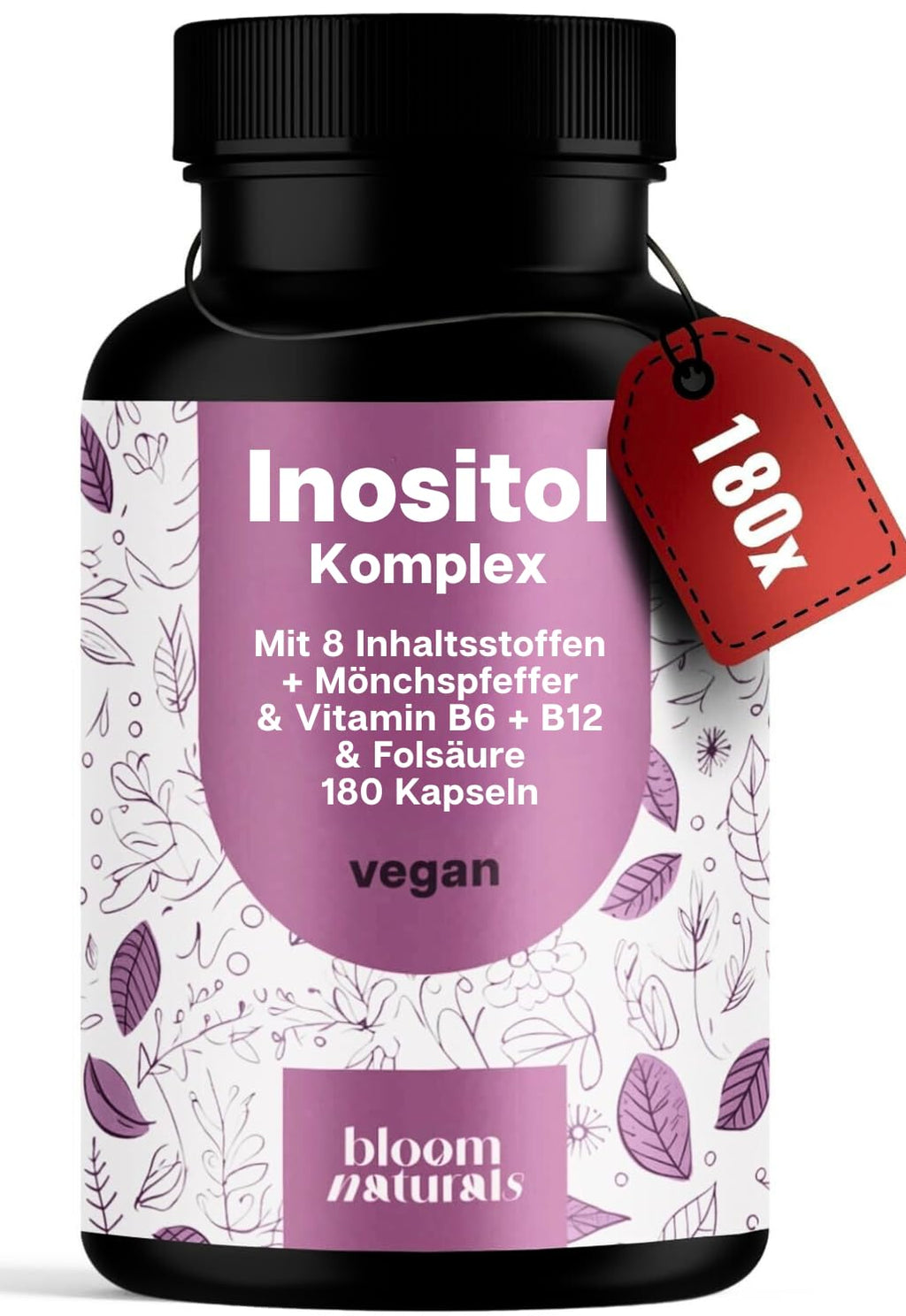 Hormon Balance für Frauen Inositol Komplex 180 Kapseln