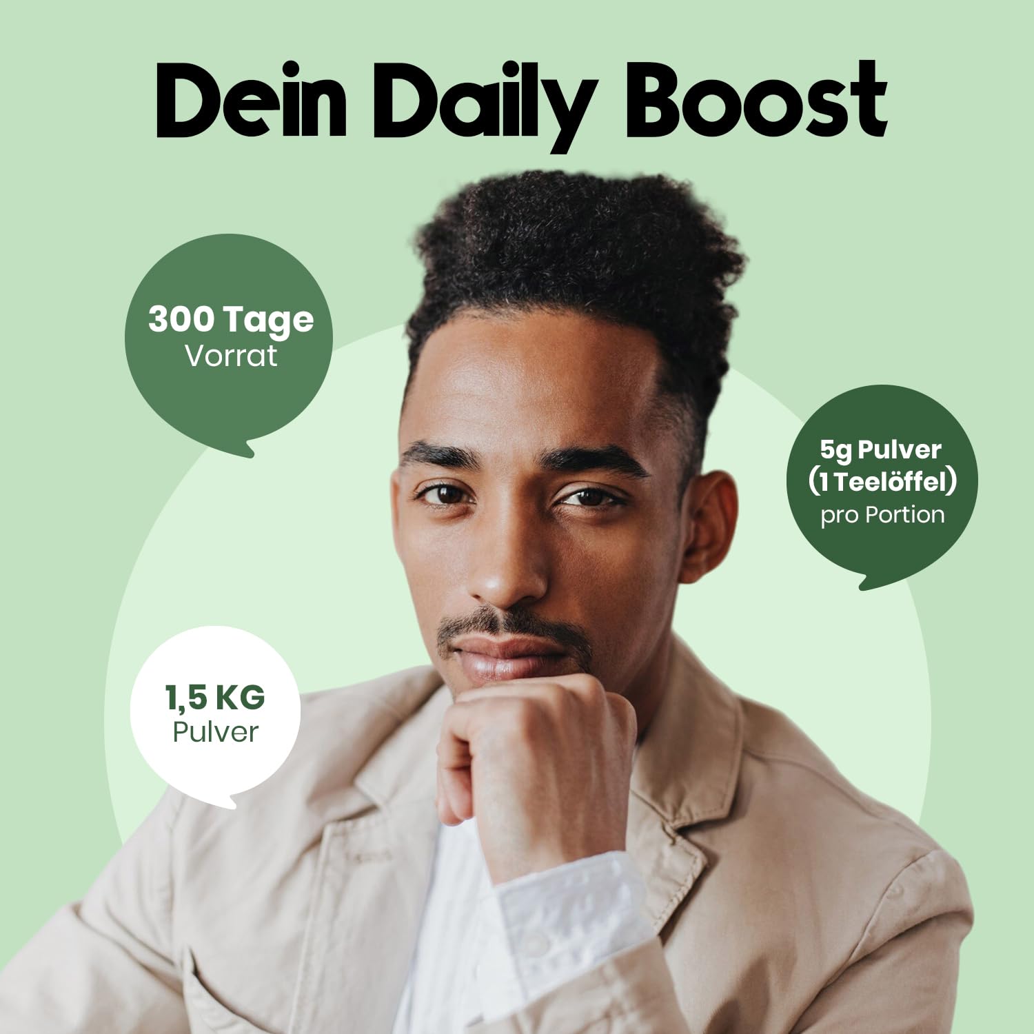 Inulin Pulver 1500g - Vegan, Chicoree-Wurzel, Ballaststoffe