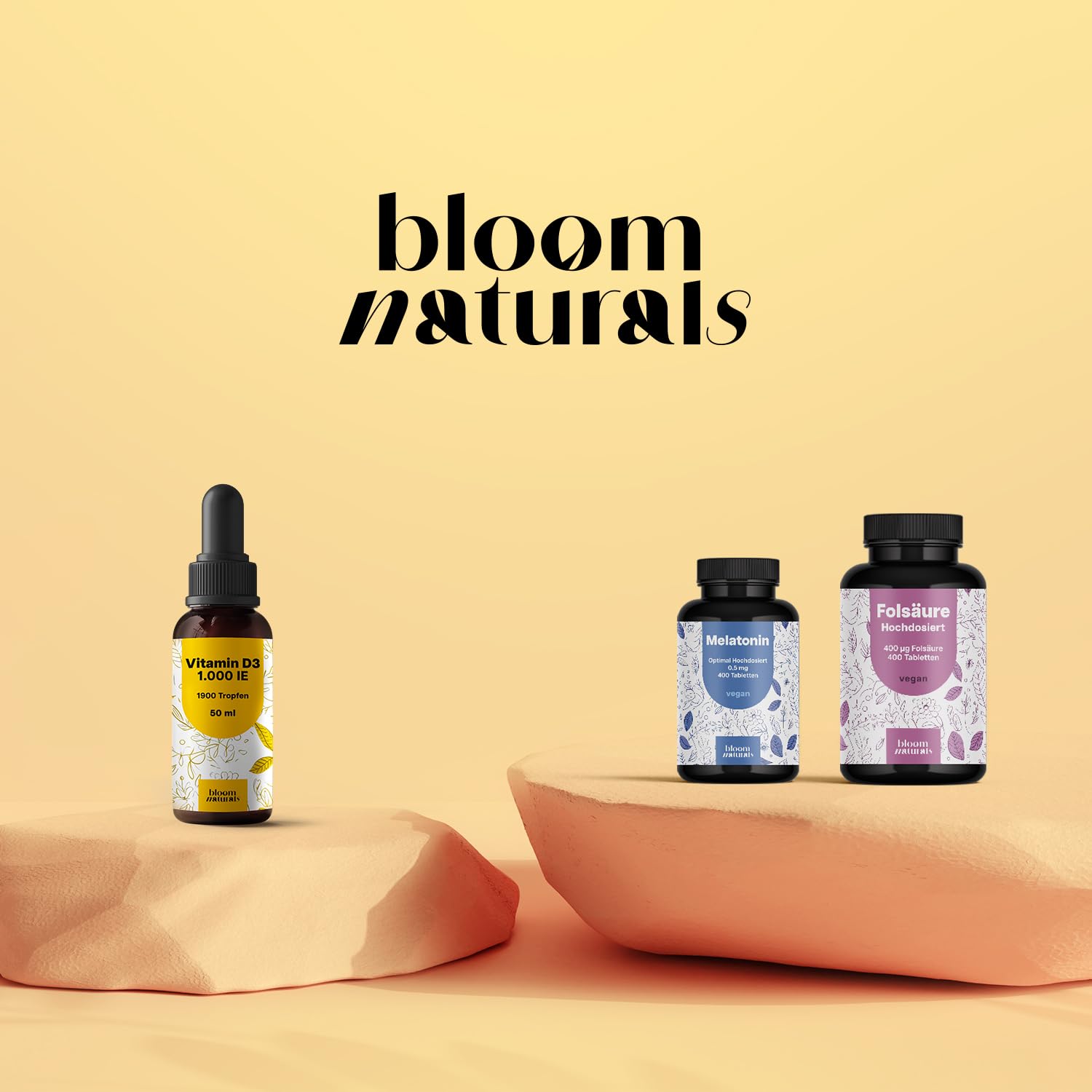 Hochdosiertes Vitamin D3 Tropfen 50ml - 1000 IE