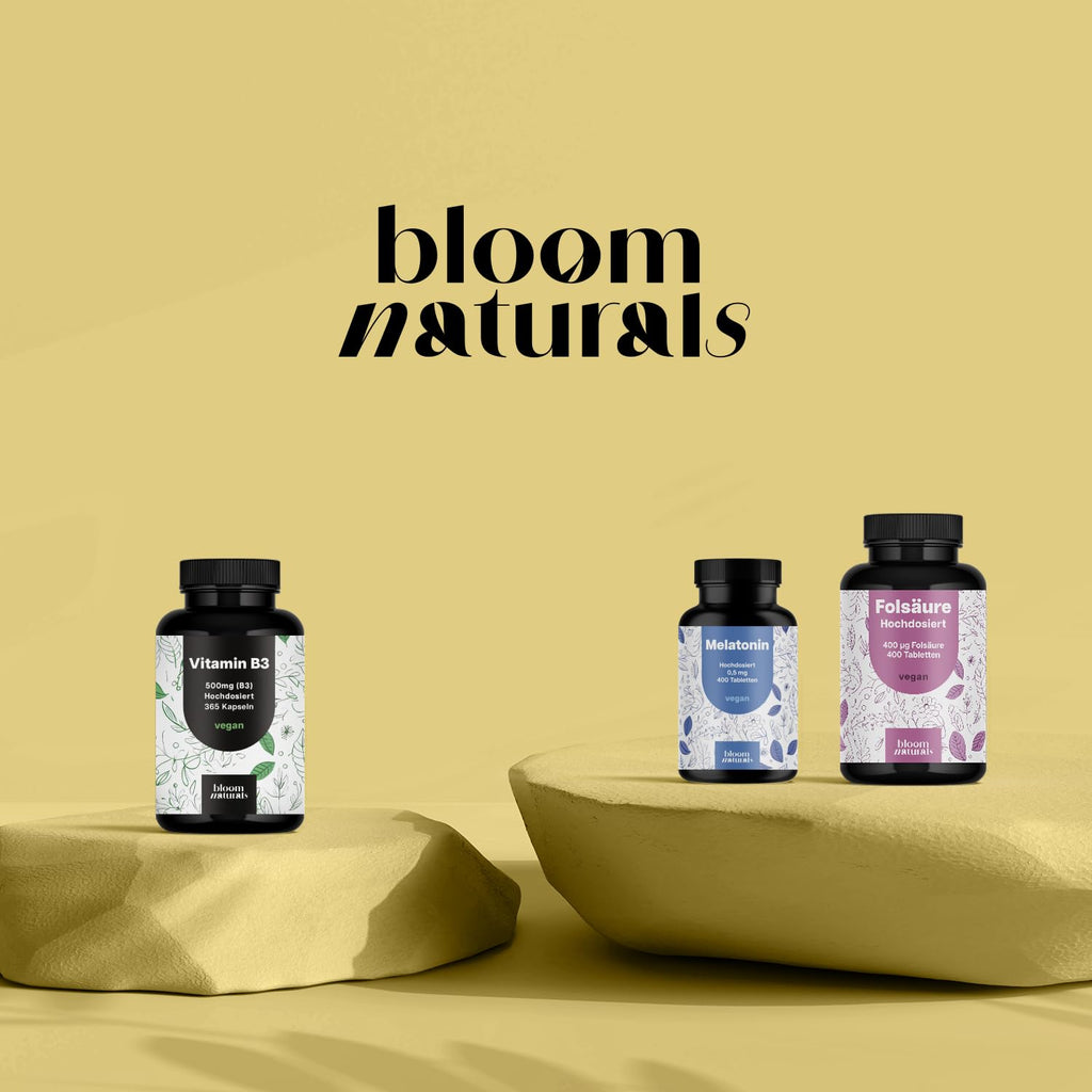 Vitamin B3 365 Kapseln 500mg Nicotinamid (B3) Vegan - Verpackung kann variieren