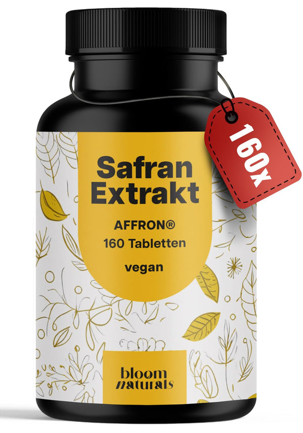 160 Tabletten AFFRON® Safran Extrakt 30mg - Vegan