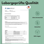 Ginkgo Biloba 400mg Tablets - Vegan & Easy to Swallow