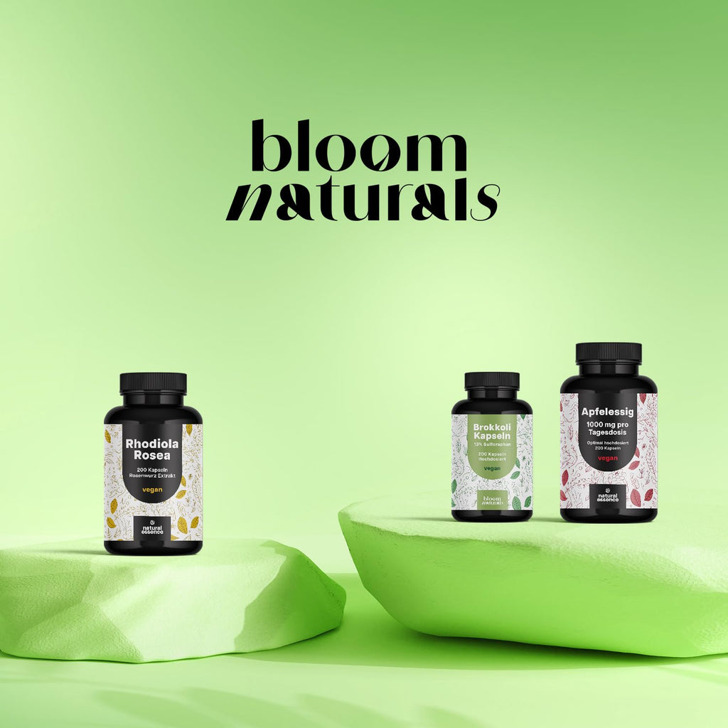 Brokkoli Kapseln 200x - 1000mg Vegan Sulforaphan