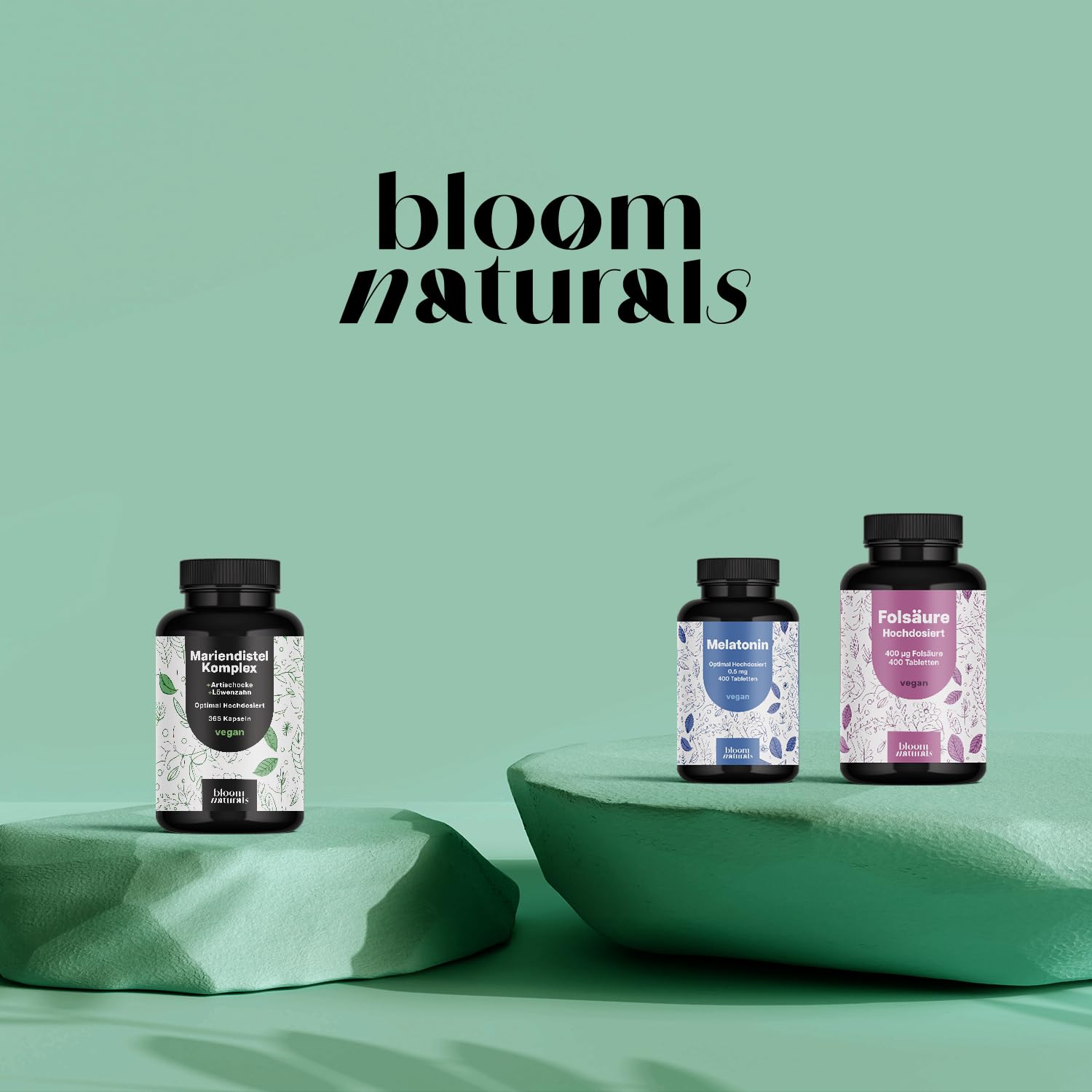 3-in-1 Leberkur: Mariendistel, Artischocke, Löwenzahn - 365 Kapseln