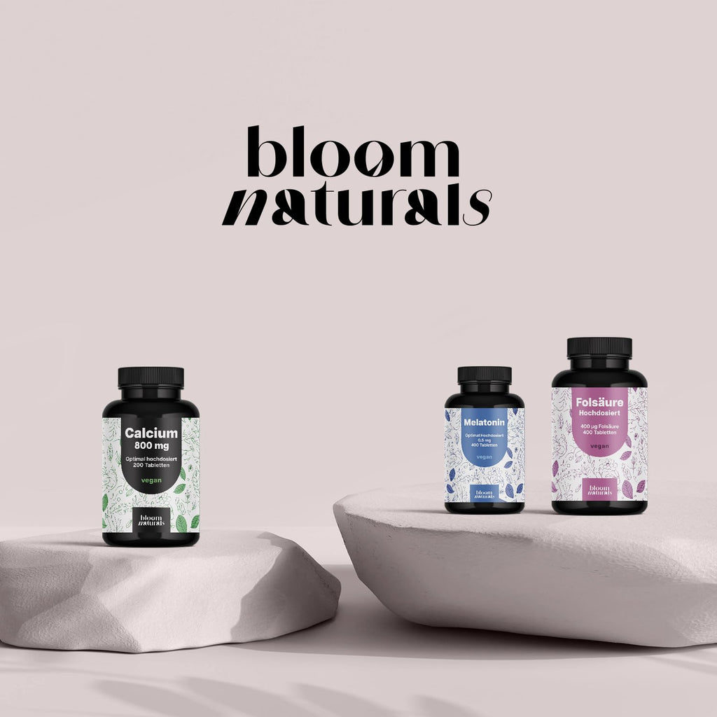 200 Hochdosierte Calcium Tabletten - Vegan, Laborgeprüft