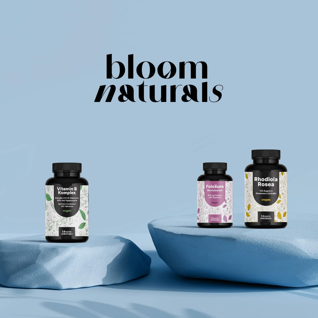 Vitamin B Komplex 365 Tabletten - Hochdosiert & Vegan