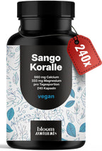 Sango Koralle 240 Kapseln - Vegan Calcium & Magnesium