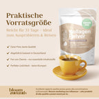 Grassgefüttertes Collagen Pulver 500g - Hochdosiert & Geschmacksneutral Kollagen Hydrolysat Pulver, Peptid Typ 1 & 3 - Kollagen Peptide - produziert in Deutschland - Verpackung kann variieren