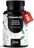 Vitamin D3 20000 IE - 240 Tabletten