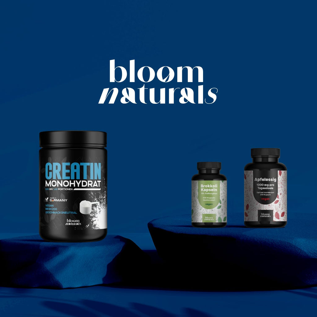 Creatin Monohydrat Pulver 500g - Kreatin Monohydrat in mikronisierter Qualität 100% vegan - Laborgeprüft - Verpackung kann variieren