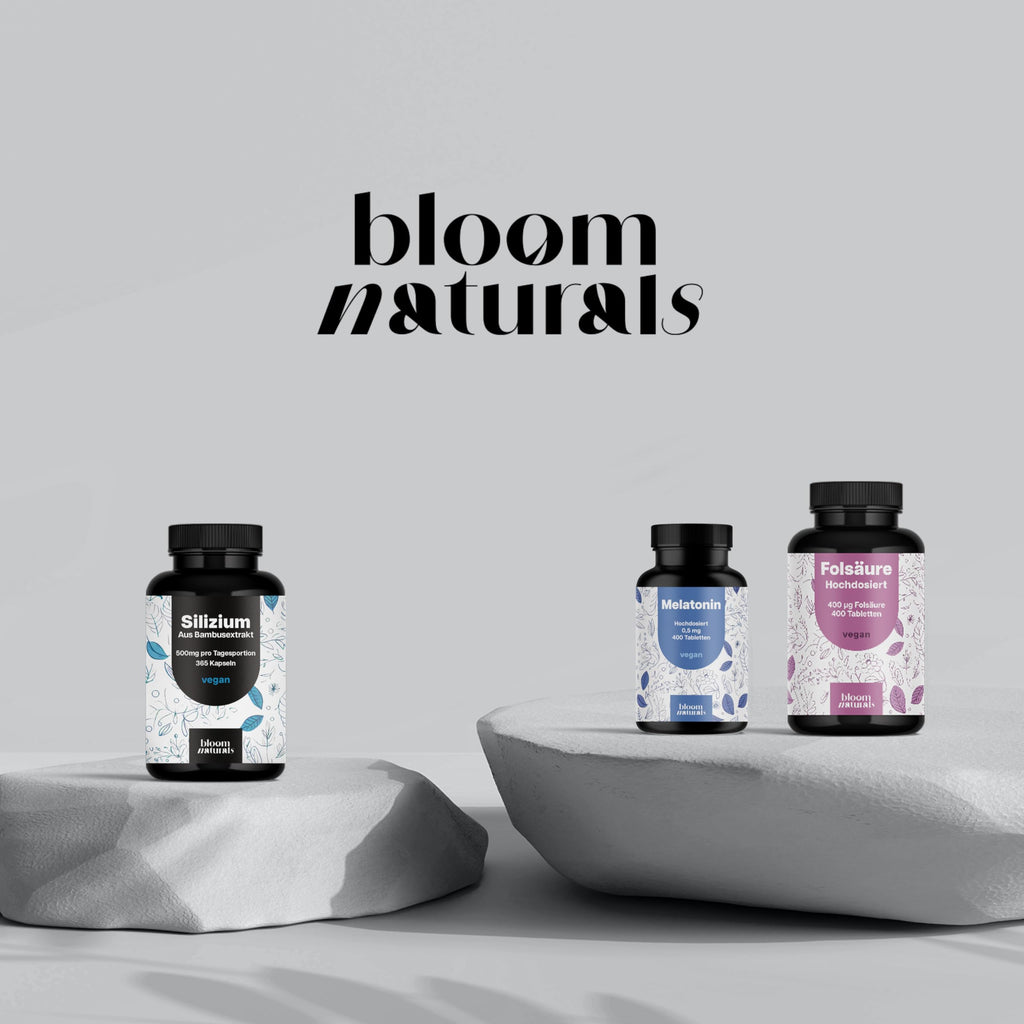 Vegan Silizium Kapseln 365 Stück aus Bambusextrakt 500mg