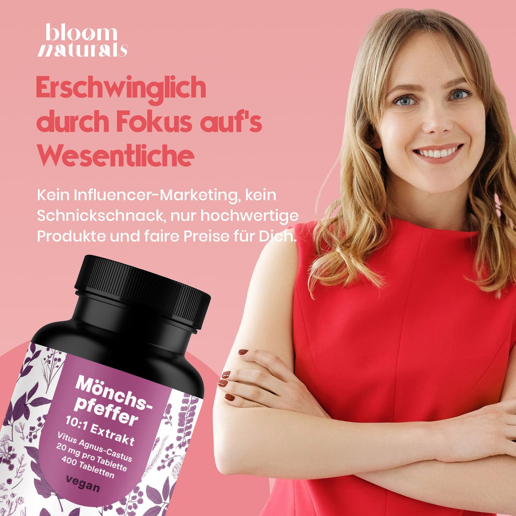 400 Mönchspfeffer Tabletten 20mg - Vegan