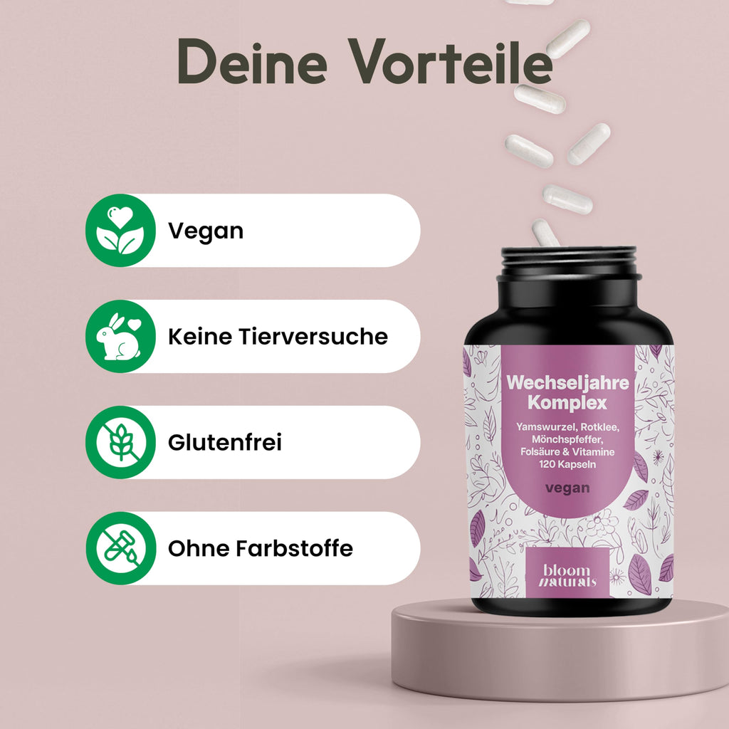 Mönchspfeffer & Yamswurzel Wechseljahre 120 Kapseln
