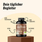 Bio Ashwagandha Kapseln hochdosiert - 180 Kapseln - 600 mg KSM-66®, vegan & prod Bild 2