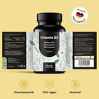 Vitamin B3 365 Kapseln 500mg Nicotinamid (B3) Vegan - Verpackung kann variieren