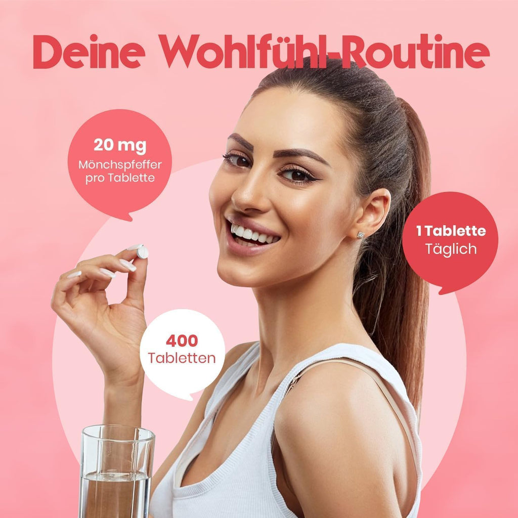 400 Mönchspfeffer Tabletten 20mg - Vegan
