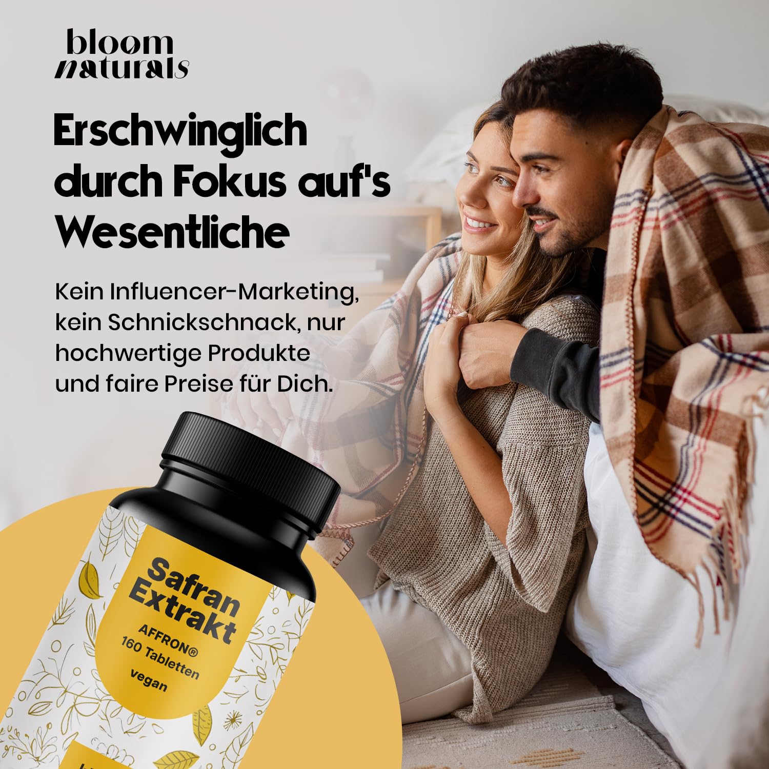 160 Tabletten AFFRON® Safran Extrakt 30mg - Vegan