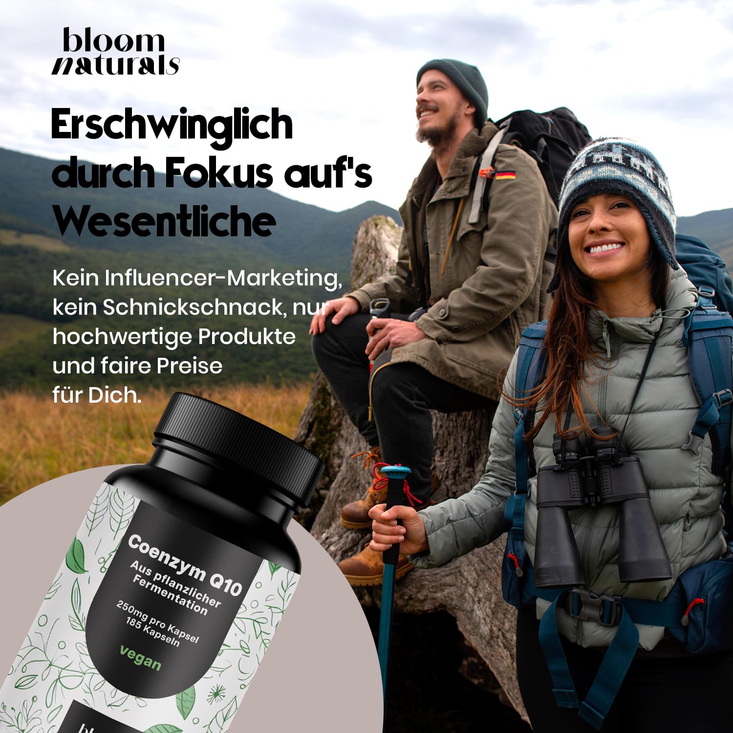 Vegan Coenzym Q10 Kapseln 250mg - 185 Stück, Made in Germany