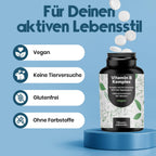 Vitamin B Komplex 365 Tabletten - Hochdosiert & Vegan