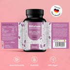 Silizium Komplex 500mg - 300 Kapseln für Haarvitamine