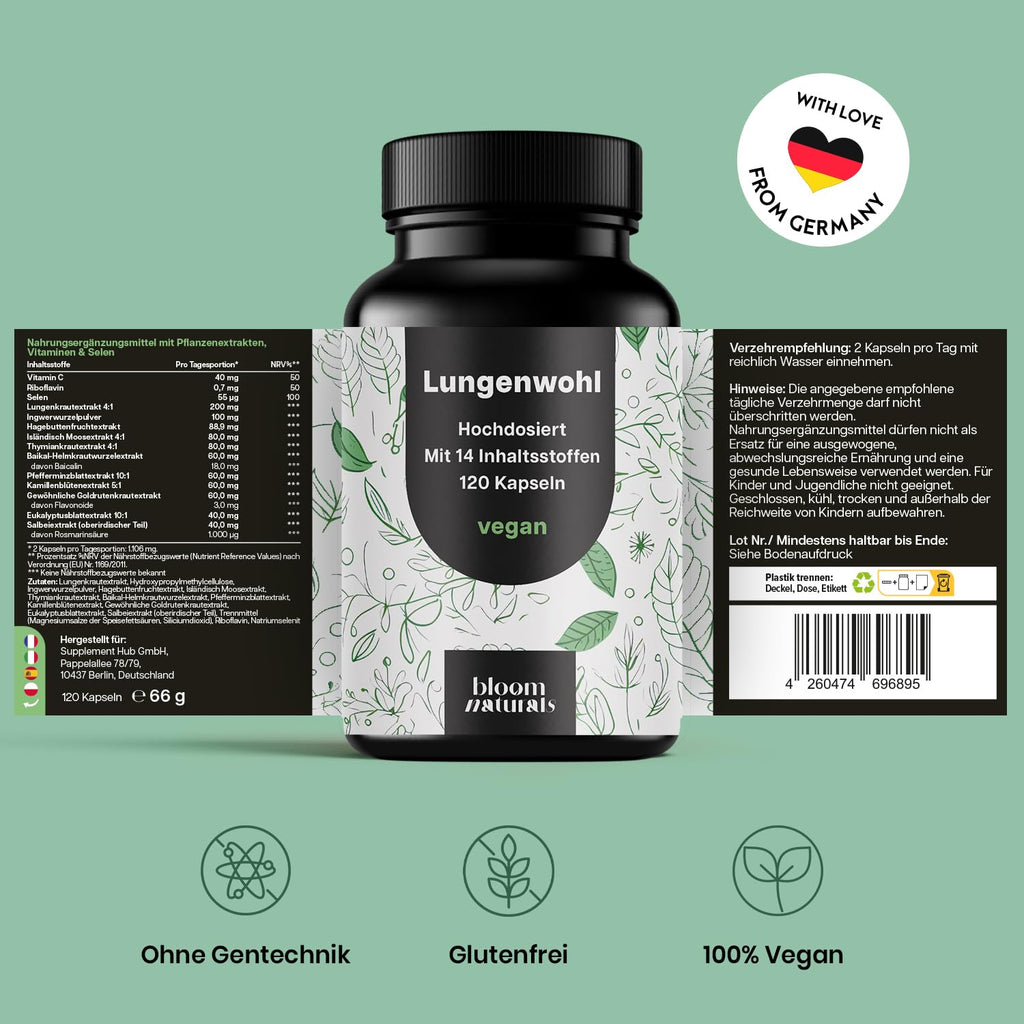 Lungenwohl 120 Capsules