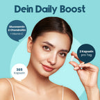 Glucosamin Chondroitin 365 Kapseln - Vegan, Hochdosiert