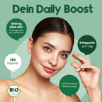 Hochdosierte Bio Ashwagandha Kapseln 600 mg - 180 Stück