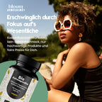 Hochdosierte Bio Ashwagandha Kapseln 600 mg - 180 Stück