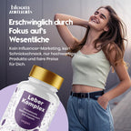 Hochdosierter Leber Komplex 200 Kapseln - 8-in-1 Vegan