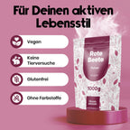 Rote Beete Pulver 1000g - Vegan & Laborgeprüft