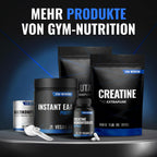 BCAA Pulver Ice Tea Peach hochdosiert - 2:1:1 mit 13.000mg pro Portion - Essentielle Aminosäuren Leucin, Isoleucin, Valin - Leckerer Geschmack - Vegan & in Deutschland produziert