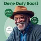 Ginkgo Biloba 400mg Tablets - Vegan & Easy to Swallow