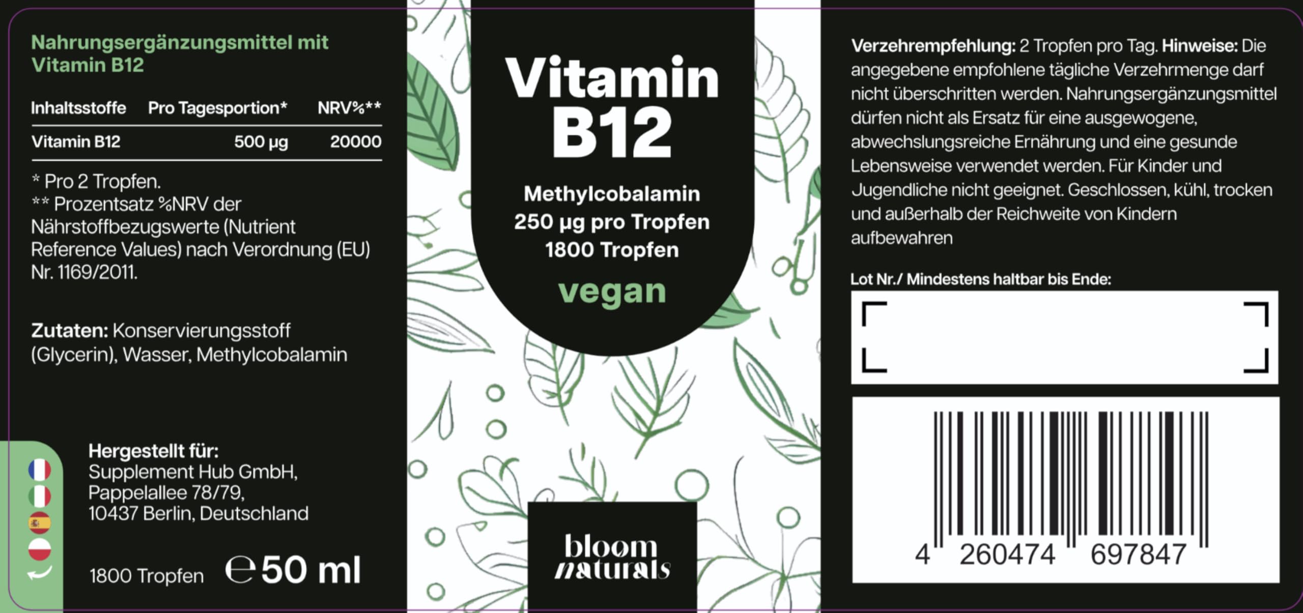Vitamin B12 Tropfen