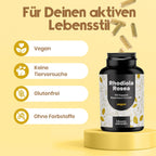 Hochdosierte Rhodiola Rosea Kapseln - 150 Stück - Vegan