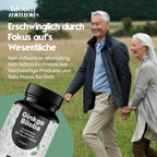 Ginkgo Biloba 400mg Tablets - Vegan & Easy to Swallow