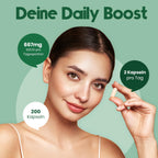 Hochdosierter Grüntee Extrakt 200 Kapseln - Vegan