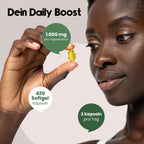 Schwarzkümmelöl Kapseln 420 Softgels - 1000 mg - Vitamin E