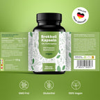 Brokkoli Kapseln 200x - 1000mg Vegan Sulforaphan