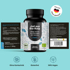 Bio-Kelp Jodtabletten 200 µg - 365 vegane Tabletten
