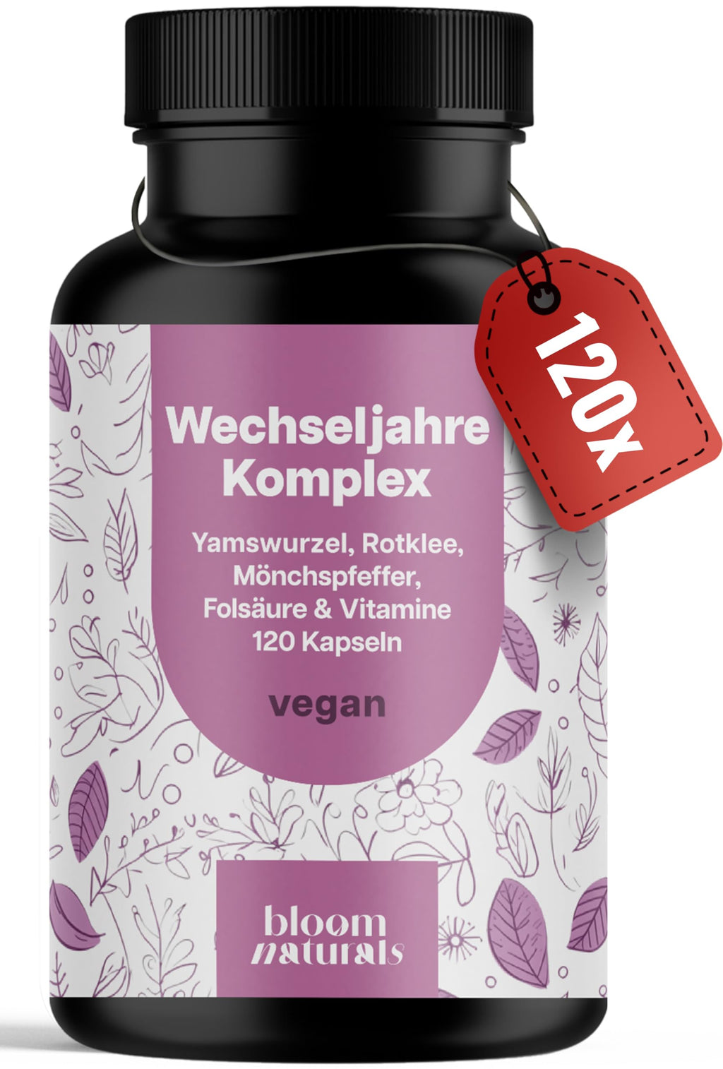 Mönchspfeffer & Yamswurzel Wechseljahre 120 Kapseln