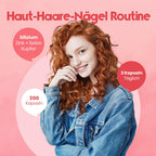 Silizium Komplex 500mg - 300 Kapseln für Haarvitamine