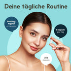 L Arginin Kapseln Hochdosiert - 365 Kapseln - 6000 mg pflanzliches L Arginin HCl Bild 3