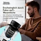 L-Tyrosin hochdosiert - 365 Kapseln - 1300 mg pro Tagesportion - vegan - aus pfl Bild 5