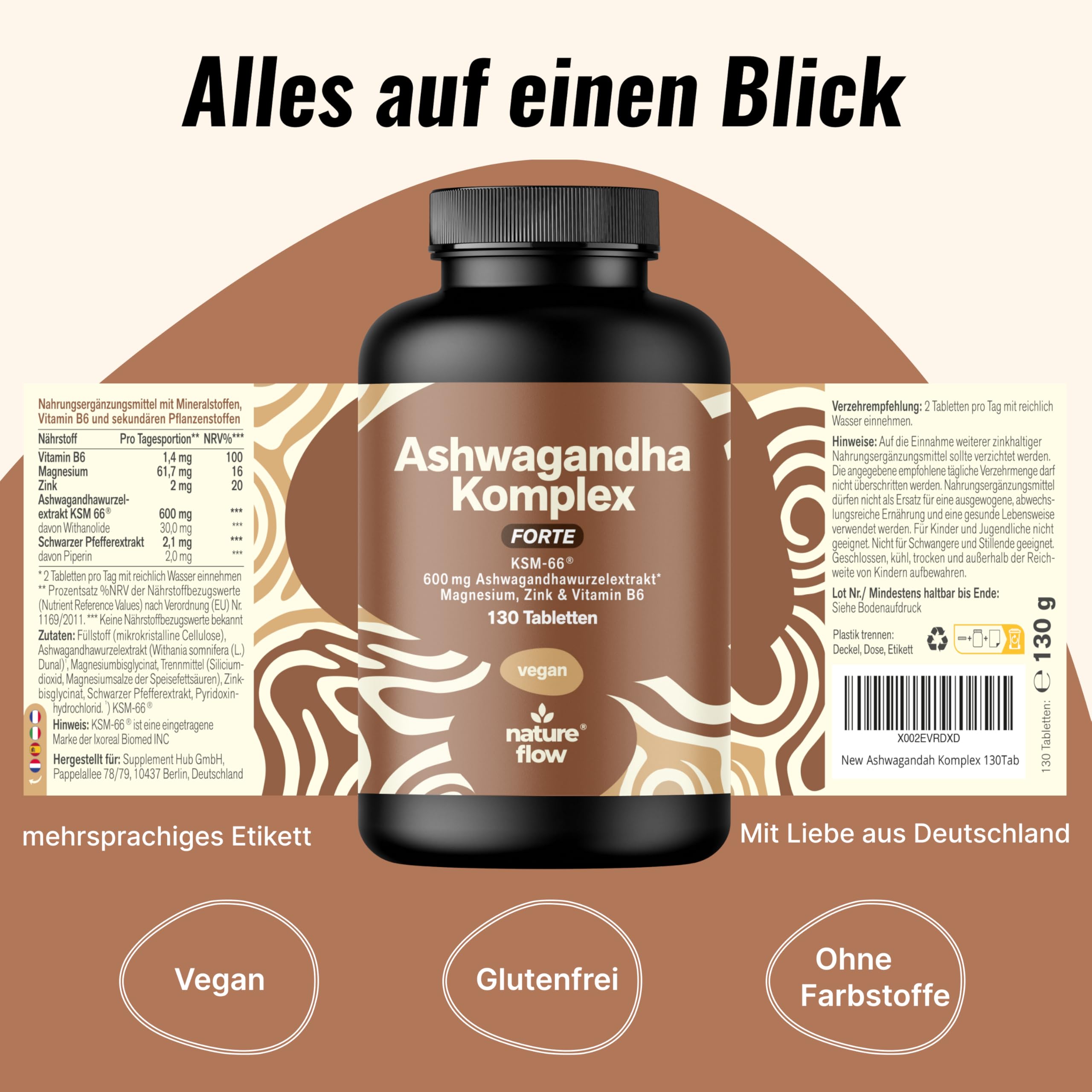 Ashwagandah Komplex 130Tab Bild 5