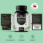 Bio Brennesselkapseln Hochdosiert – 240 vegane Kapseln – 1000 mg Brennnessel pro Bild 5